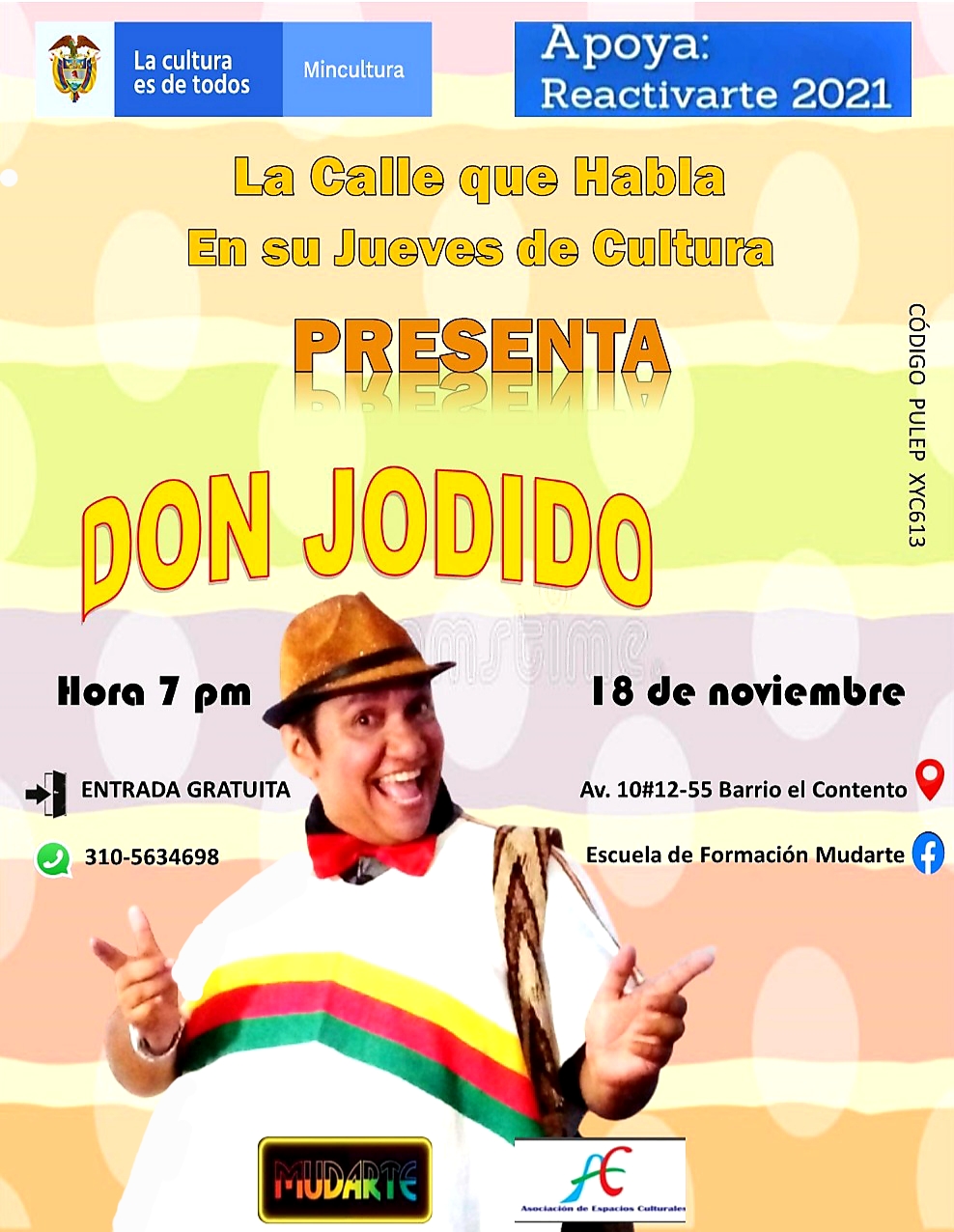 Jueves de cultura. don Jodido